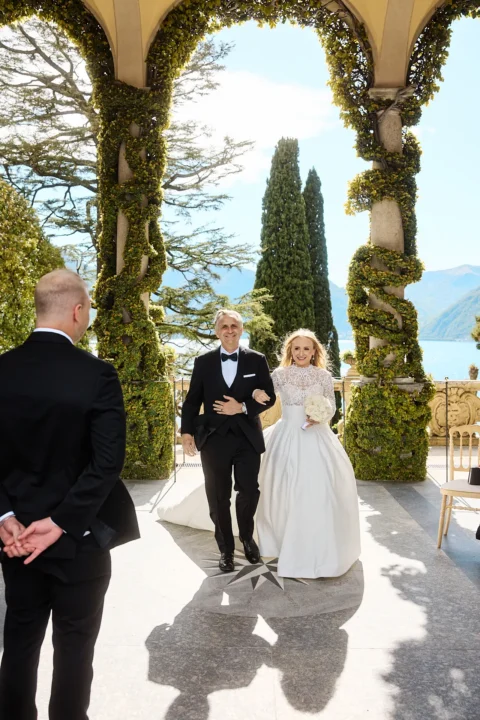 springtime lake como wedding juliana brendan