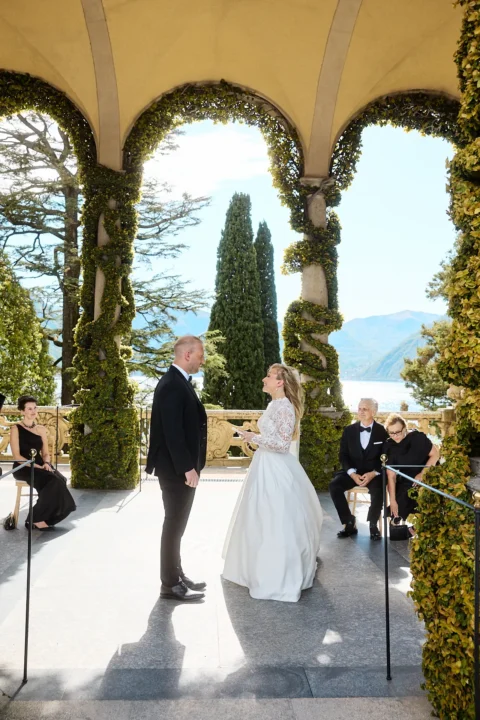 springtime lake como wedding juliana brendan