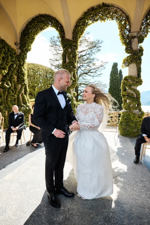 springtime lake como wedding juliana brendan