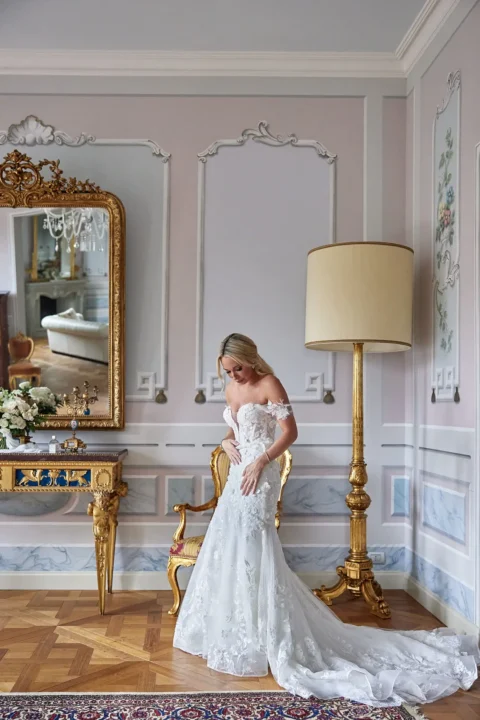 stylish villa elopement carissa lane