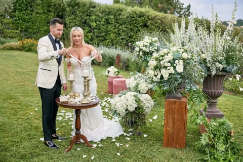 stylish villa elopement carissa lane